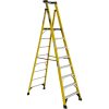 Werner Podium 8-ft Fiberglass 375-lb Type IAA Step Ladder PD7308