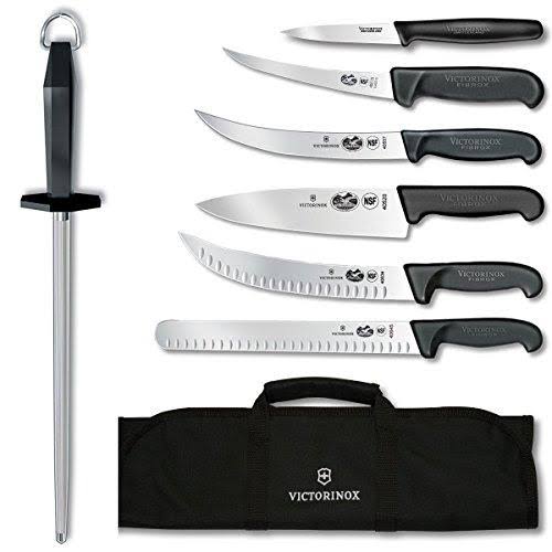Victorinox Fibrox Black Natural 7 Piece Pro Competition BBQ Set - Image 6