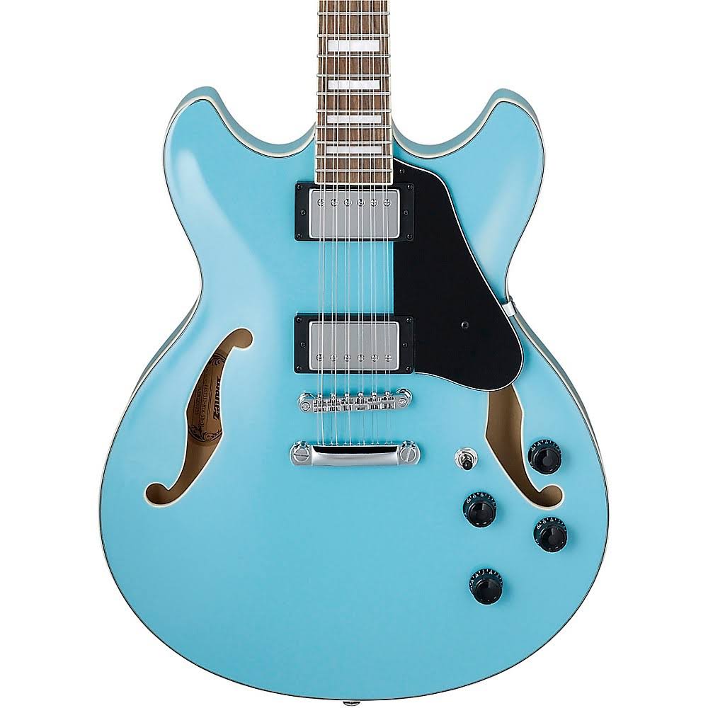 Ibanez Artcore AS7312 Electric Guitar, 12-String, Mint Blue - Image 3