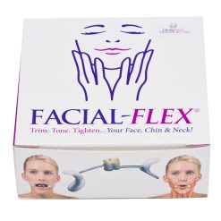 Facial Flex Facial Exercise and Neck Toning Kit Bands 8 oz u0026 6 oz u0026 Case