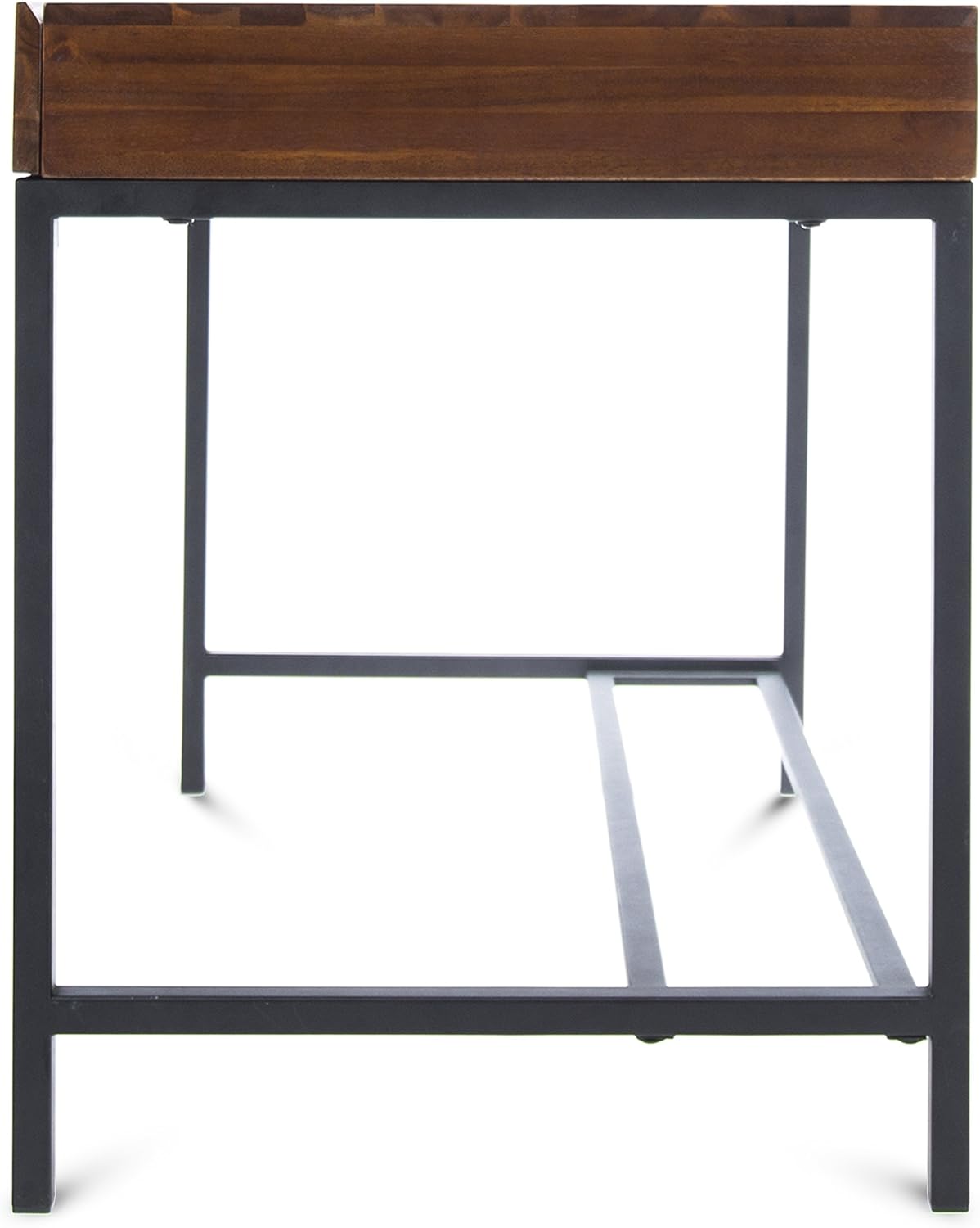 Fashionable Modern Wood Desk, Crafted to Exacting Standards Storage Desk, Durable Computer Office Desk for Home Office - Image 4