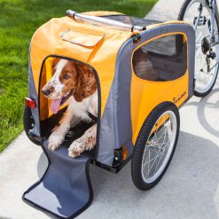 Alternative view of Schwinn Rascal Bike Pet Trailer Orange