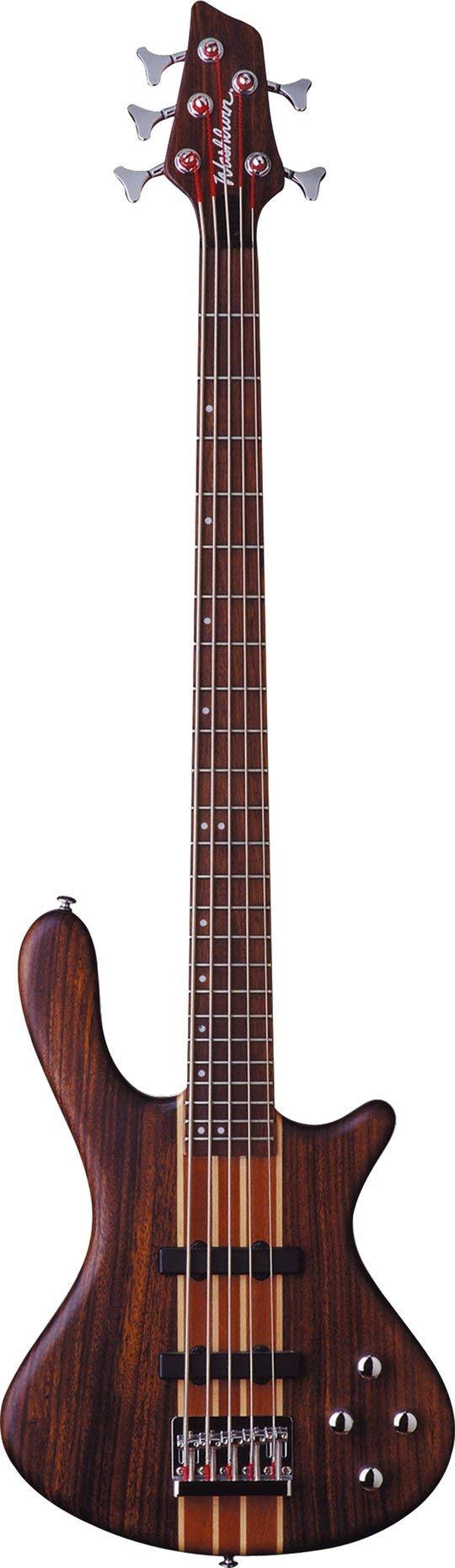 Washburn T25NMK 5 String Taurus Electric Bass Guitar with Natural Matte Finish