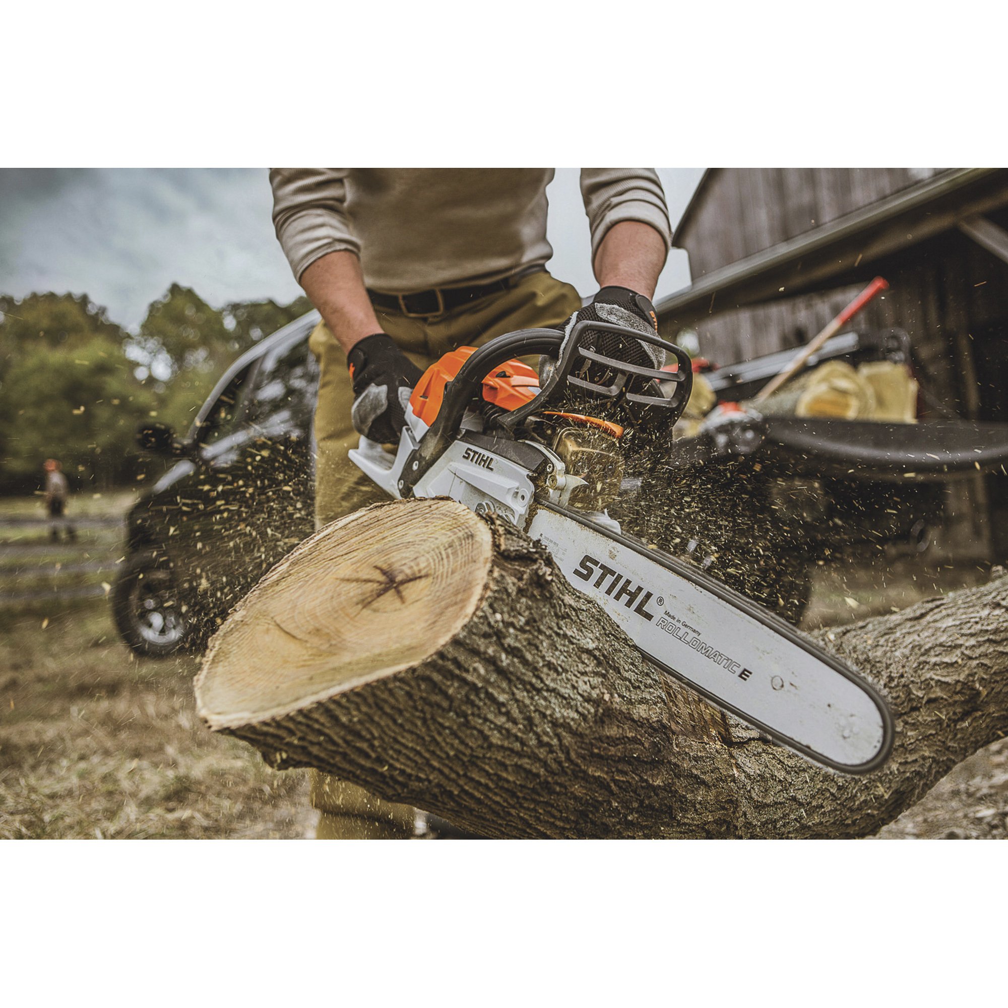 Stihl Gas-Powered Chainsaw, 18in. Bar, 50.2cc, 0.325in. Chain Pitch, Model# MS 261 C-M?18 - Image 7
