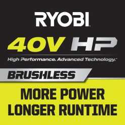 Alternative view of RYOBI RY405010BTL 40V HP Brushless 14 in. Cordless Battery Chainsaw (Tool Only)