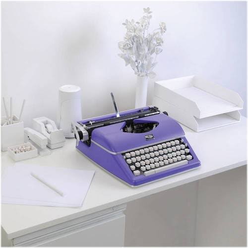 Royal 79119q Classic Manual Typewriter (Purple) - Image 5