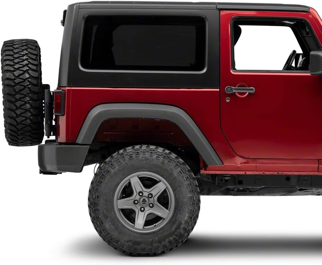 Redrock 4×4 HD Tire Carrier Compatible with OEM Tail Gate Compatible with 07-18 Jeep Wrangler JK - Image 7