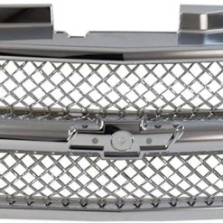 Garage-Pro Grille Assembly Compatible with CHEVROLET C/K FULL SIZE P/U 1994-2000/SUBURBAN 1994-1999 Mesh Insert All Chrome with Dual/Composite HL